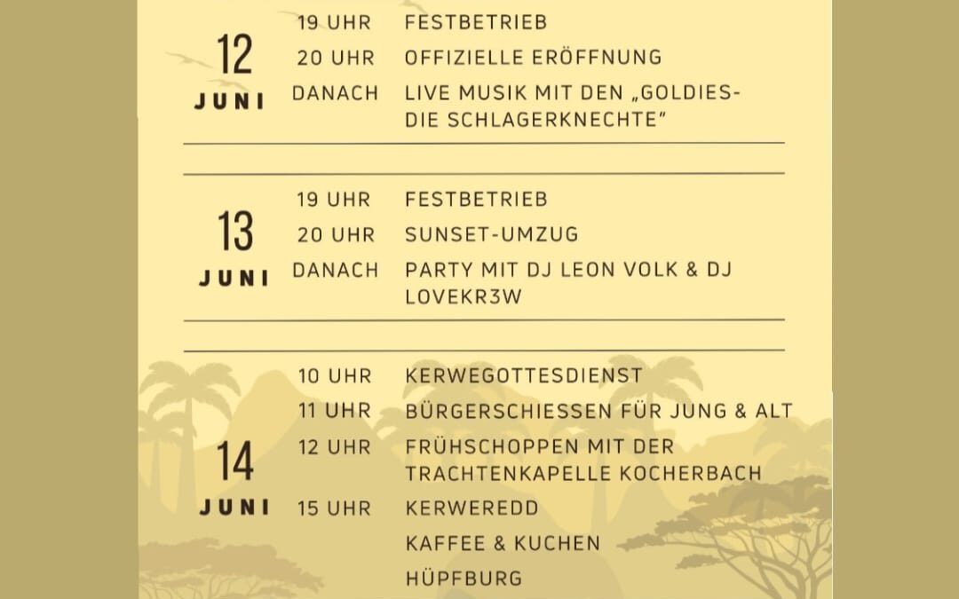 H1 Absicherung Kerweumzug