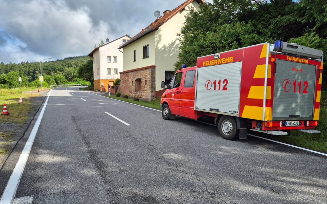 H 1 Absicherung nach Verkehrsunfall